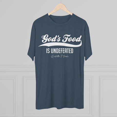 God's Food Unisex Tri-Blend Crew Tee,