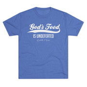God's Food Unisex Tri-Blend Crew Tee,