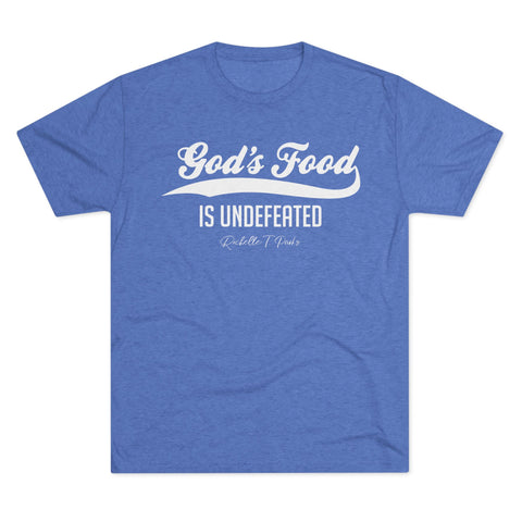 God's Food Unisex Tri-Blend Crew Tee,