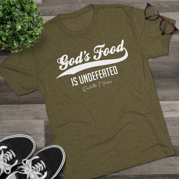 God's Food Unisex Tri-Blend Crew Tee,