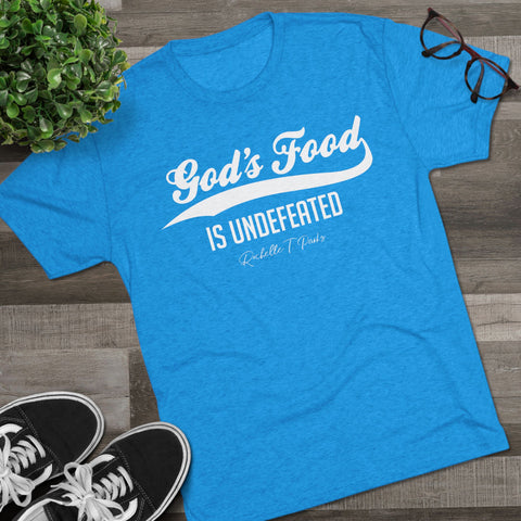 God's Food Unisex Tri-Blend Crew Tee,