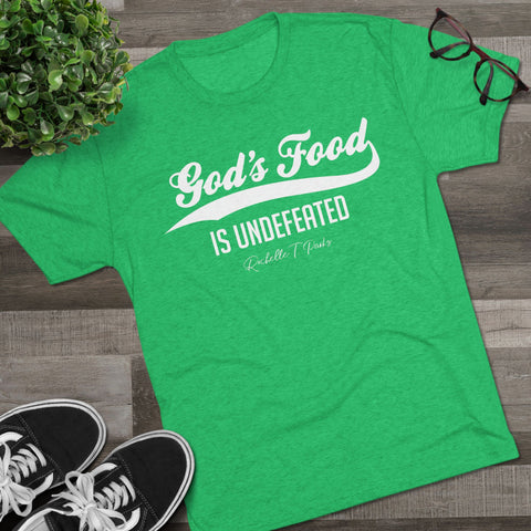 God's Food Unisex Tri-Blend Crew Tee,