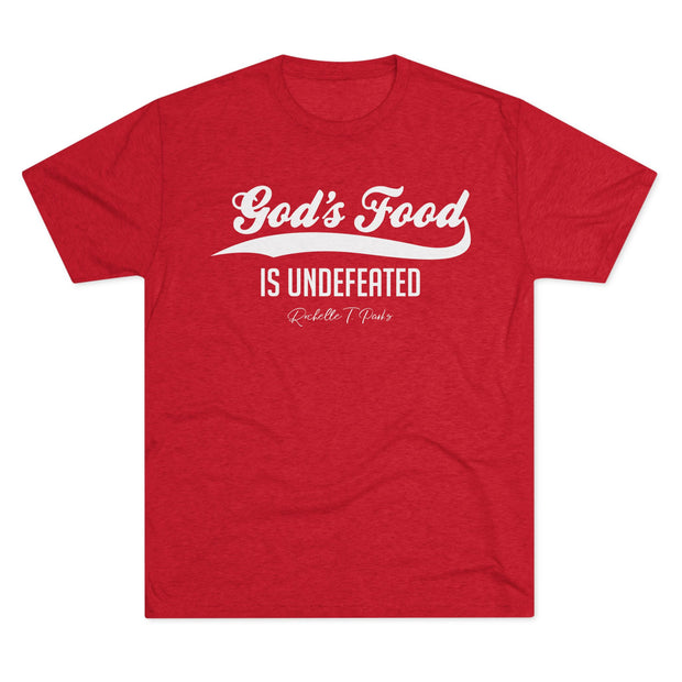 God's Food Unisex Tri-Blend Crew Tee,