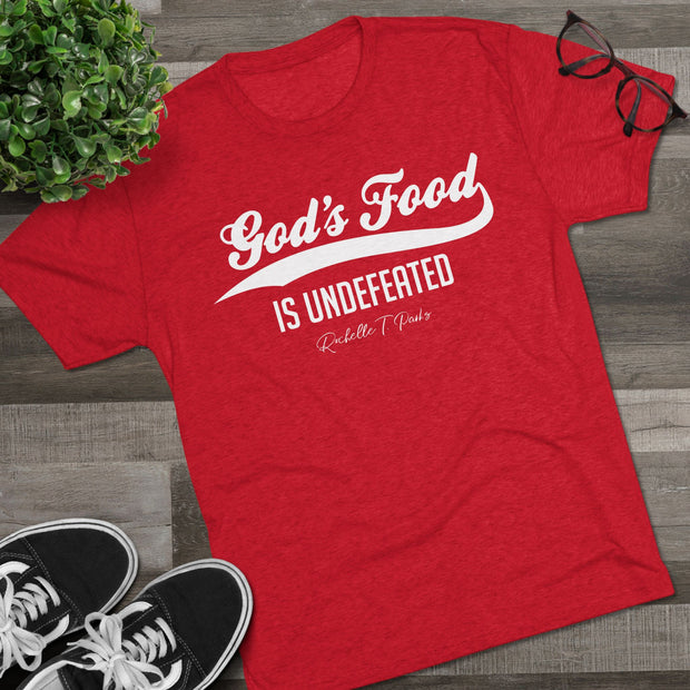 God's Food Unisex Tri-Blend Crew Tee,