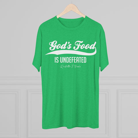 God's Food Unisex Tri-Blend Crew Tee,