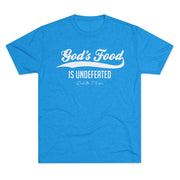 God's Food Unisex Tri-Blend Crew Tee,