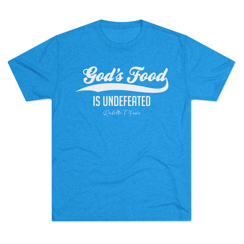 God's Food Unisex Tri-Blend Crew Tee,