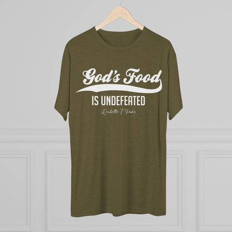 God's Food Unisex Tri-Blend Crew Tee,