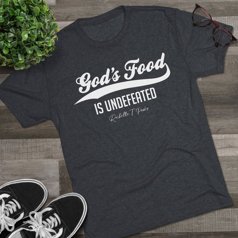 God's Food Unisex Tri-Blend Crew Tee,