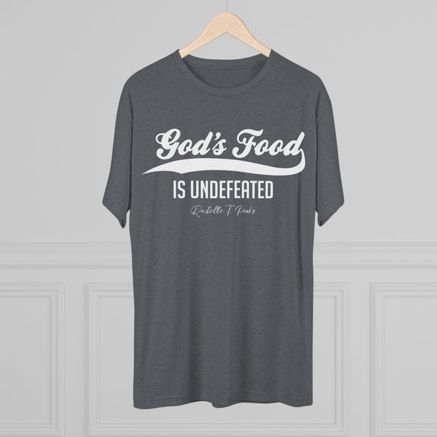 God's Food Unisex Tri-Blend Crew Tee,