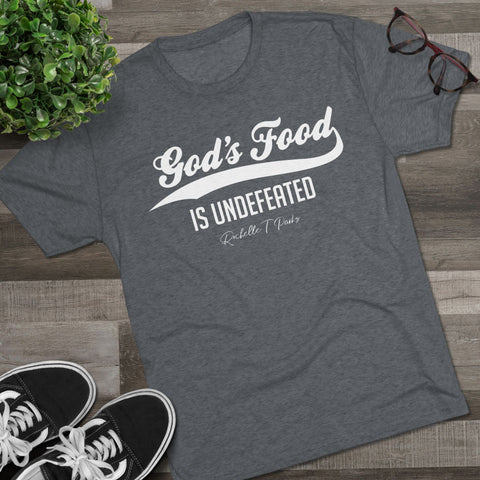 God's Food Unisex Tri-Blend Crew Tee,