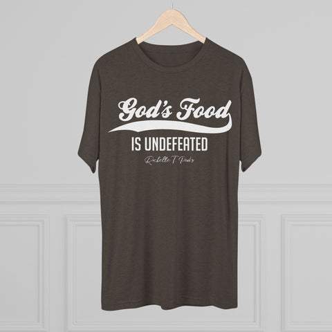 God's Food Unisex Tri-Blend Crew Tee,
