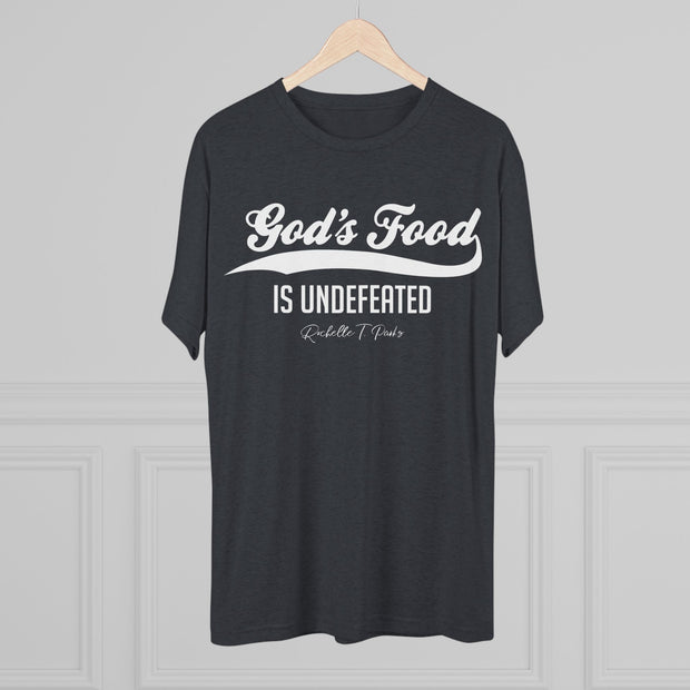 God's Food Unisex Tri-Blend Crew Tee,