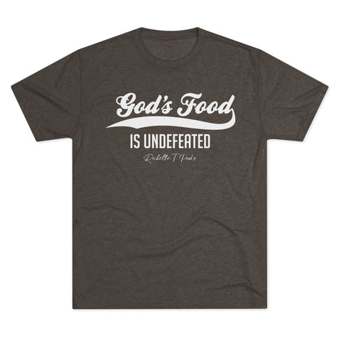 God's Food Unisex Tri-Blend Crew Tee,
