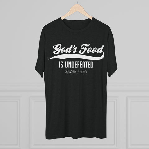 God's Food Unisex Tri-Blend Crew Tee,