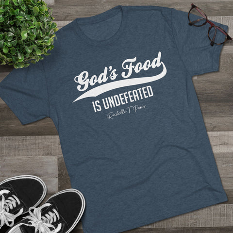 God's Food Unisex Tri-Blend Crew Tee,