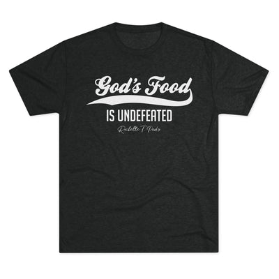 God's Food Unisex Tri-Blend Crew Tee,