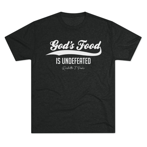 God's Food Unisex Tri-Blend Crew Tee,