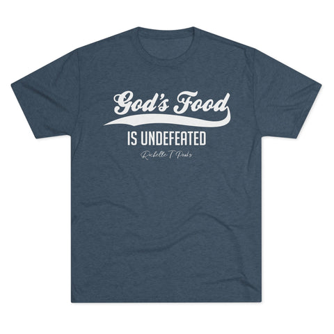 God's Food Unisex Tri-Blend Crew Tee,