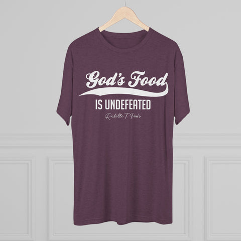 God's Food Unisex Tri-Blend Crew Tee,