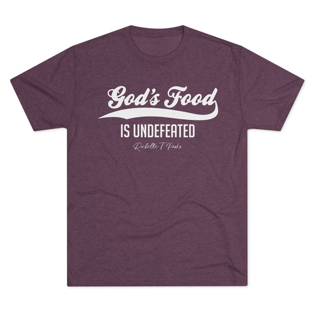 God's Food Unisex Tri-Blend Crew Tee,