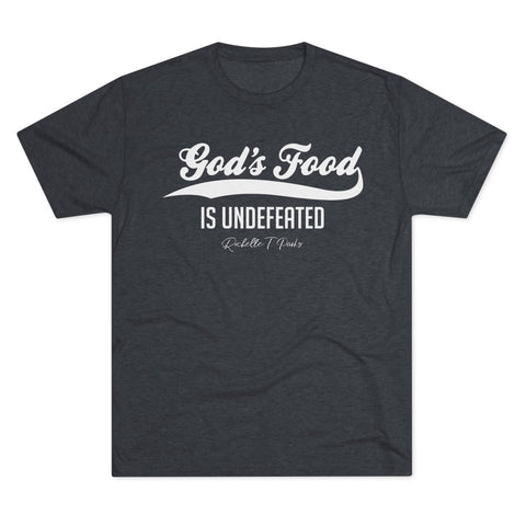 God's Food Unisex Tri-Blend Crew Tee,