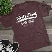 God's Food Unisex Tri-Blend Crew Tee,