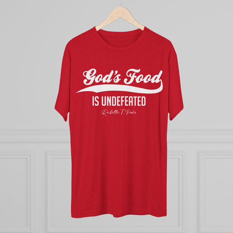 God's Food Unisex Tri-Blend Crew Tee,