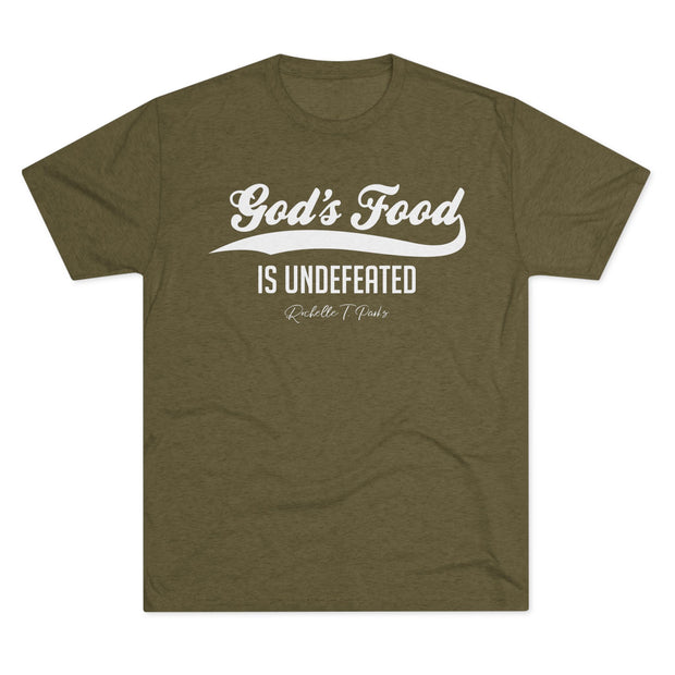 God's Food Unisex Tri-Blend Crew Tee,