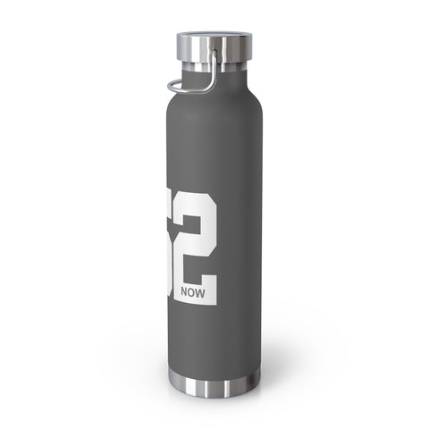 U52 - 22oz Vacuum Insulated Bottle - White Logo