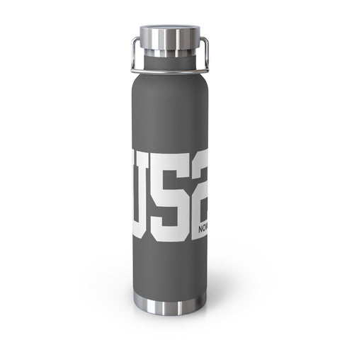 U52 - 22oz Vacuum Insulated Bottle - White Logo