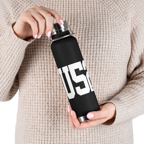 U52 - 22oz Vacuum Insulated Bottle - White Logo