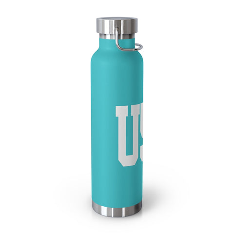 U52 - 22oz Vacuum Insulated Bottle - White Logo