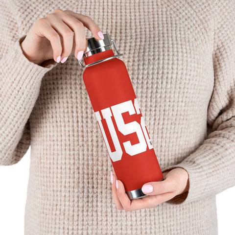 U52 - 22oz Vacuum Insulated Bottle - White Logo