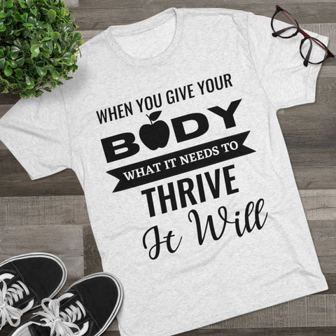 When You Give - T-shirt - Black Logo