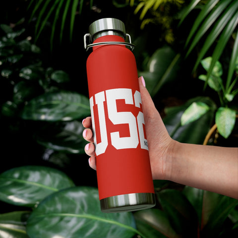 U52 - 22oz Vacuum Insulated Bottle - White Logo