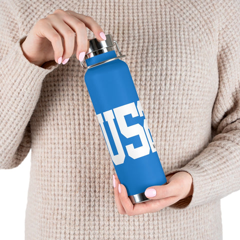 U52 - 22oz Vacuum Insulated Bottle - White Logo