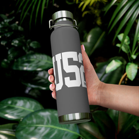 U52 - 22oz Vacuum Insulated Bottle - White Logo