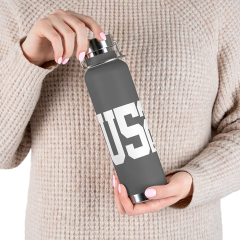 U52 - 22oz Vacuum Insulated Bottle - White Logo