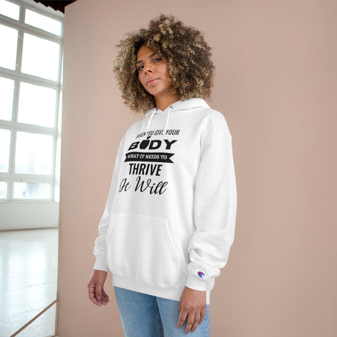 When You Give - Hoodie - Black Logo