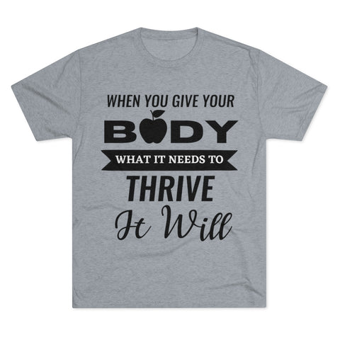 When You Give - T-shirt - Black Logo
