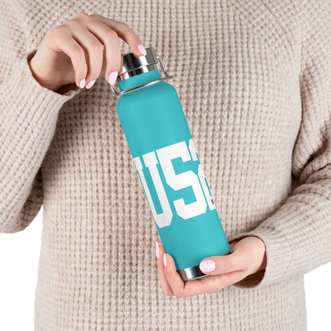 U52 - 22oz Vacuum Insulated Bottle - White Logo