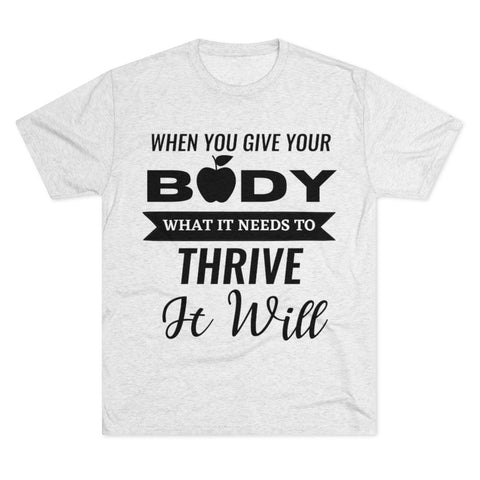 When You Give - T-shirt - Black Logo