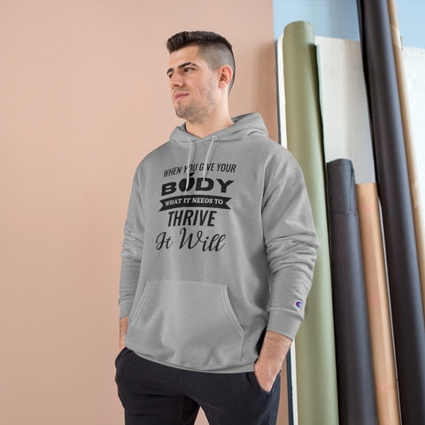 When You Give - Hoodie - Black Logo